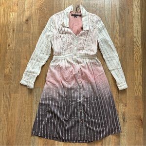 Theyskens Theory Shirt Dress Striped